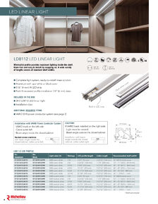 Richelieu Catalog Library - Closet lighting systems - page 4