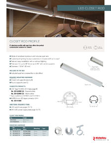 Richelieu Catalog Library - Closet lighting systems - page 5