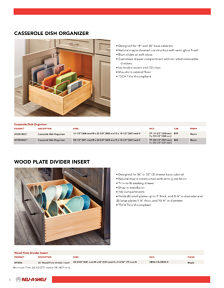 Richelieu Catalog Library - NEW CABINET ACCESSORY PRODUCTS
 - page 4