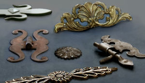 Decorative Accessories for Furniture, Cremones, and Bolts