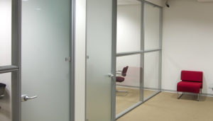Component for Interior Glass Partition