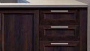 Drawer fronts in Excelsius 5-Piece Polyester Custom-Made Cabinet Doors