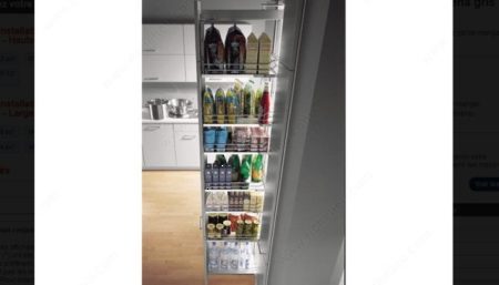 Full height storage and pantry systems