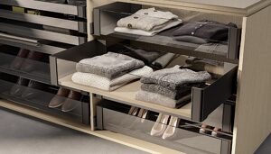 CONERO Pull-out Shelf and Drawers