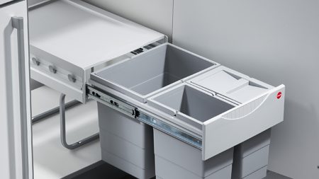 See our under-sink waste and recycling system