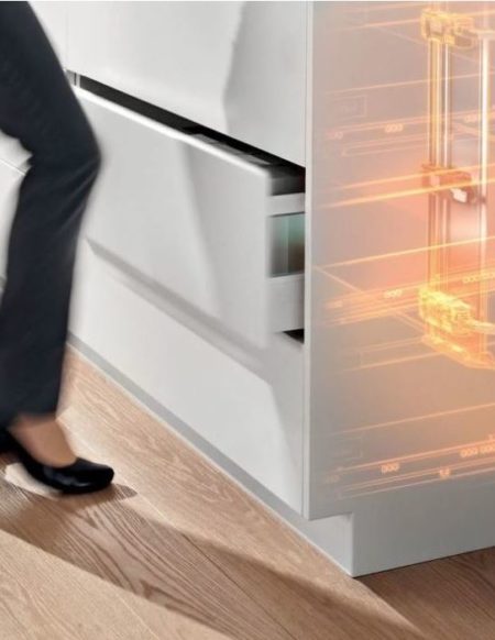 Blum Servo-Drive for Pull-out Systems