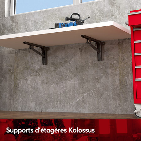 Support pour étagères Kolossus