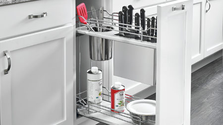Rev-A-Shelf Pull-Out System for Utensils and Knives
