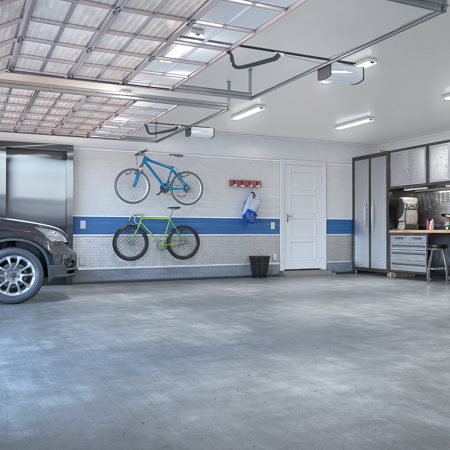 Améliorez la disposition et la fonctionnalité de votre garage grâce à nos solutions de rangement pour garage.