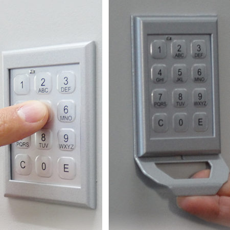 Enhance your security with Richelieu's electronic lock and keypad.